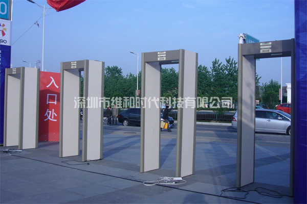 中國中部投資博覽會采用16臺CS5000型進口安檢門[圖文]